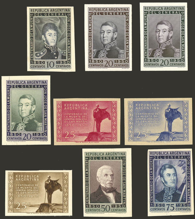 Lot 438 - Argentina general issues - Guillermo Jalil - Philatino Auction # 2550 ARGENTINA: General sale with lots at very low starts! Lot 438 - Argentina general issues - Guillermo Jalil - Philatino Auction # 2550 ARGENTINA: General sale with lots at very low starts!