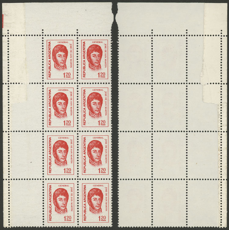 Lot 604 - Argentina general issues -  Guillermo Jalil - Philatino Auction # 2550 ARGENTINA: General sale with lots at very low starts!