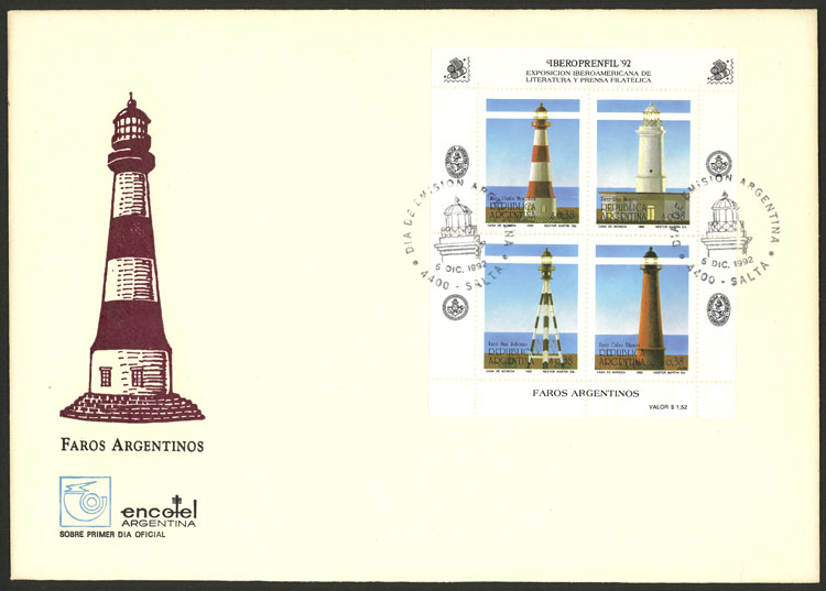 Lot 805 - Argentina souvenir sheets - Guillermo Jalil - Philatino Auction # 2550 ARGENTINA: General sale with lots at very low starts! Lot 805 - Argentina souvenir sheets - Guillermo Jalil - Philatino Auction # 2550 ARGENTINA: General sale with lots at very low starts!