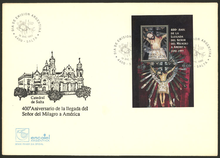 Lot 806 - Argentina souvenir sheets - Guillermo Jalil - Philatino Auction # 2550 ARGENTINA: General sale with lots at very low starts! Lot 806 - Argentina souvenir sheets - Guillermo Jalil - Philatino Auction # 2550 ARGENTINA: General sale with lots at very low starts!