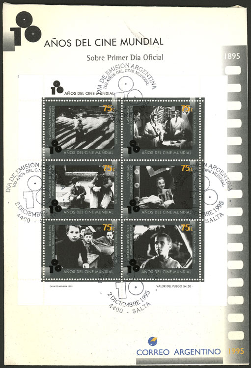 Lot 809 - Argentina souvenir sheets - Guillermo Jalil - Philatino Auction # 2550 ARGENTINA: General sale with lots at very low starts! Lot 809 - Argentina souvenir sheets - Guillermo Jalil - Philatino Auction # 2550 ARGENTINA: General sale with lots at very low starts!