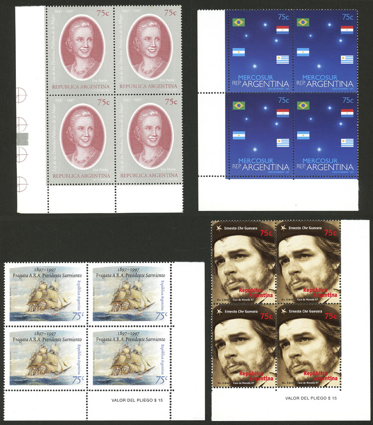 Lot 716 - Argentina general issues - Guillermo Jalil - Philatino Auction # 2550 ARGENTINA: General sale with lots at very low starts! Lot 716 - Argentina general issues - Guillermo Jalil - Philatino Auction # 2550 ARGENTINA: General sale with lots at very low starts!