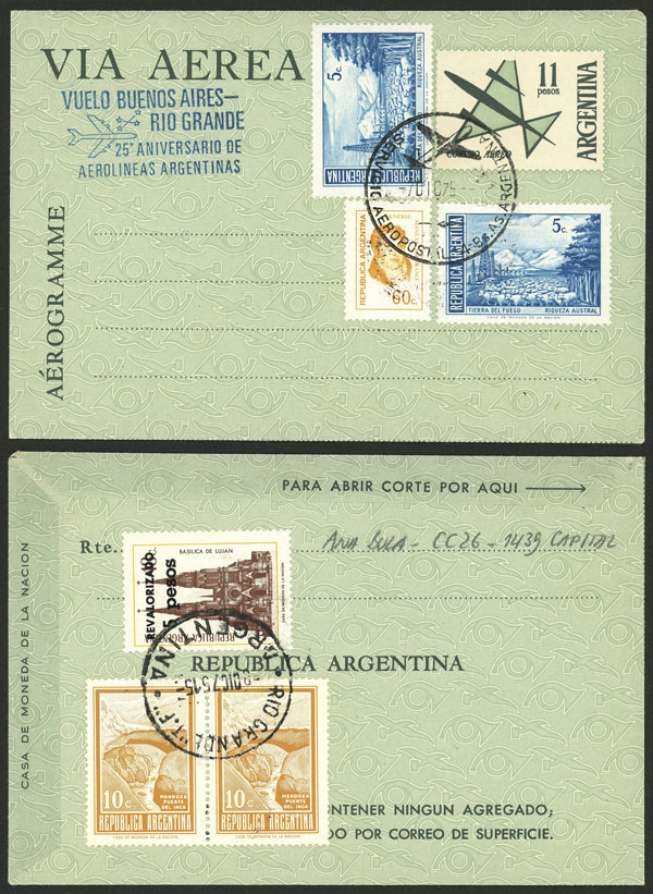 Lot 924 - Argentina postal history - Guillermo Jalil - Philatino Auction # 2550 ARGENTINA: General sale with lots at very low starts! Lot 924 - Argentina postal history - Guillermo Jalil - Philatino Auction # 2550 ARGENTINA: General sale with lots at very low starts!