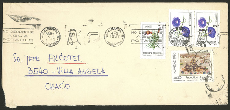 Lot 929 - Argentina postal history - Guillermo Jalil - Philatino Auction # 2550 ARGENTINA: General sale with lots at very low starts! Lot 929 - Argentina postal history - Guillermo Jalil - Philatino Auction # 2550 ARGENTINA: General sale with lots at very low starts!