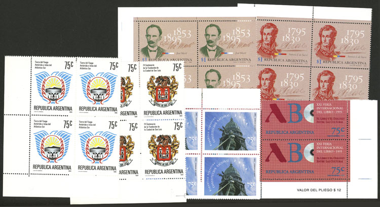 Lot 965 - Argentina Lots and Collections - Guillermo Jalil - Philatino Auction # 2550 ARGENTINA: General sale with lots at very low starts! Lot 965 - Argentina Lots and Collections - Guillermo Jalil - Philatino Auction # 2550 ARGENTINA: General sale with lots at very low starts!