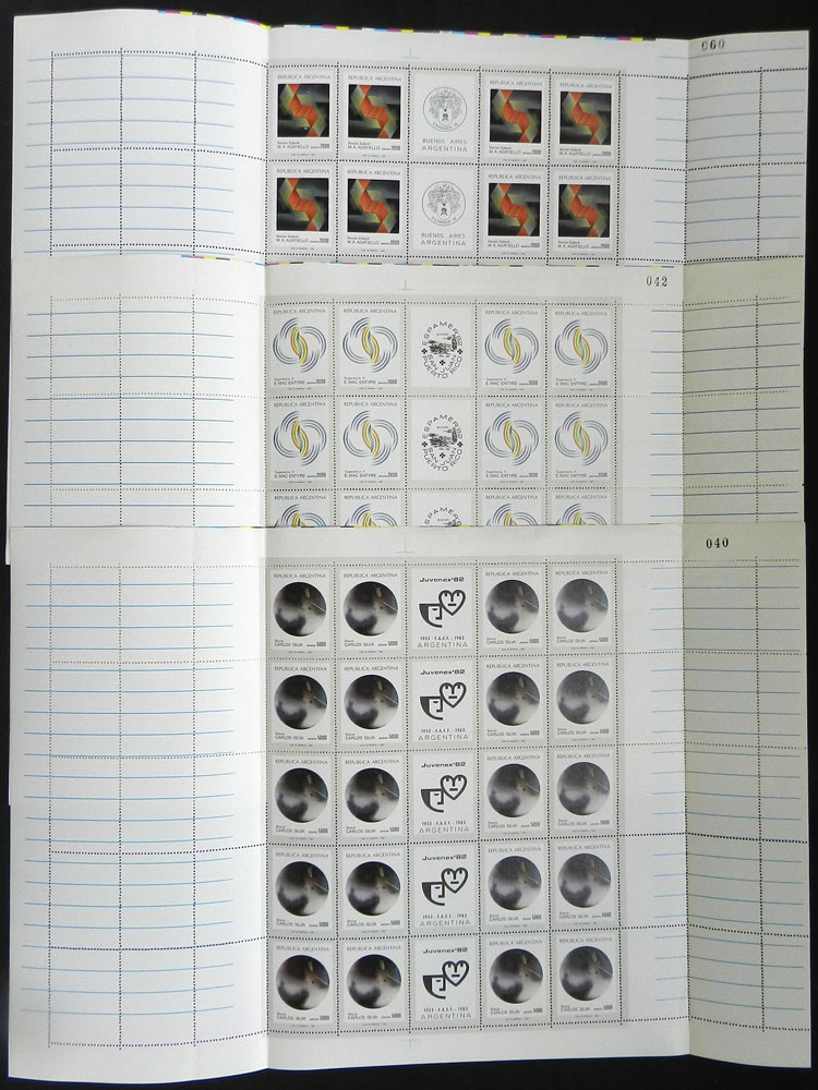 Lot 639 - Argentina general issues - Guillermo Jalil - Philatino Auction # 2550 ARGENTINA: General sale with lots at very low starts! Lot 639 - Argentina general issues - Guillermo Jalil - Philatino Auction # 2550 ARGENTINA: General sale with lots at very low starts!