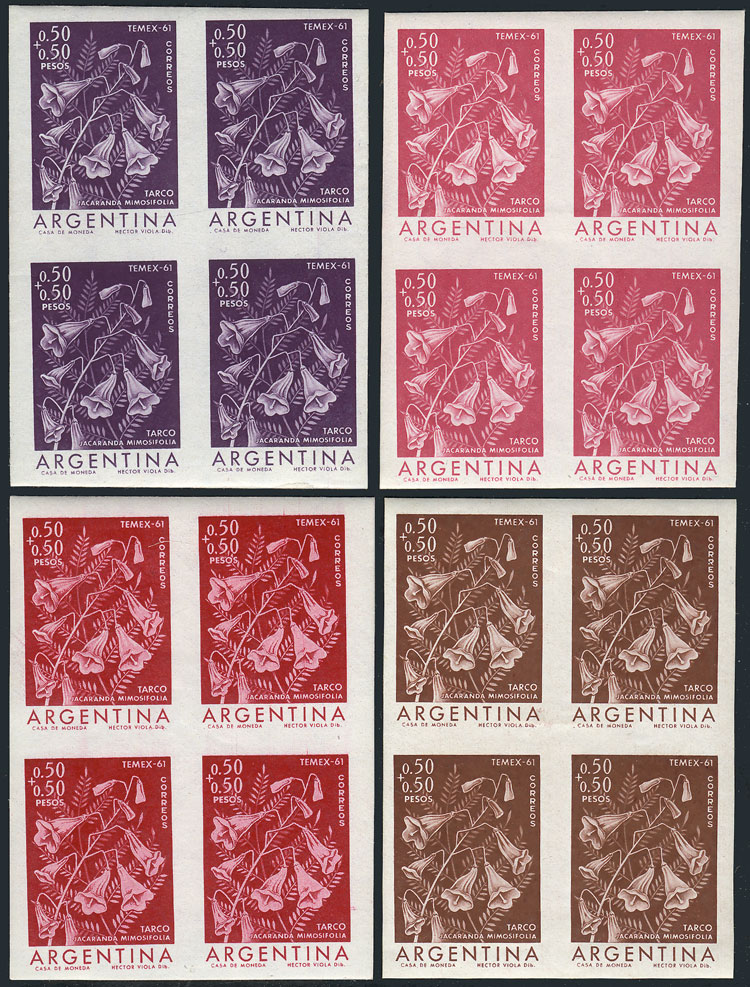 Lot 546 - Argentina general issues -  Guillermo Jalil - Philatino Auction # 2550 ARGENTINA: General sale with lots at very low starts!