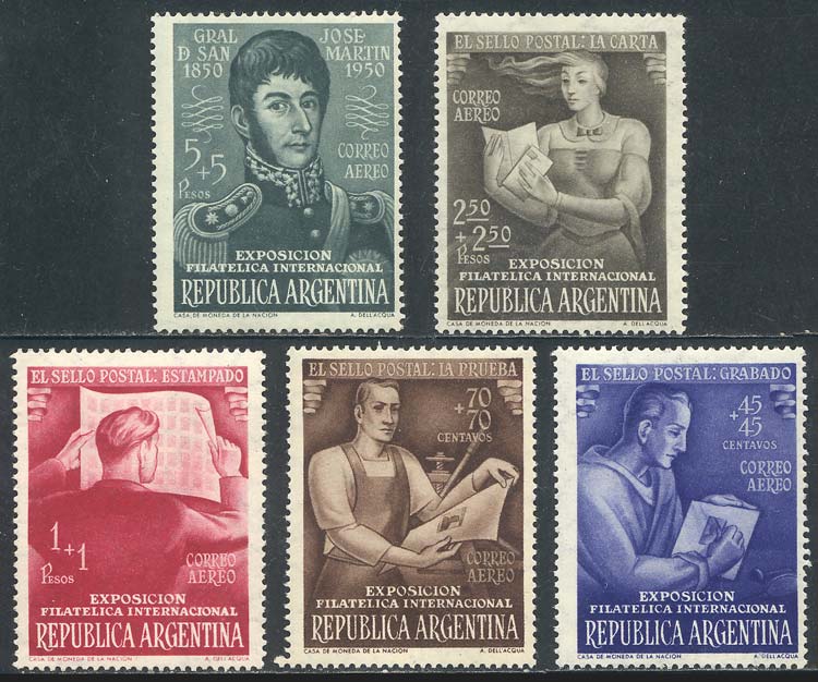 Lot 442 - Argentina general issues - Guillermo Jalil - Philatino Auction # 2550 ARGENTINA: General sale with lots at very low starts! Lot 442 - Argentina general issues - Guillermo Jalil - Philatino Auction # 2550 ARGENTINA: General sale with lots at very low starts!