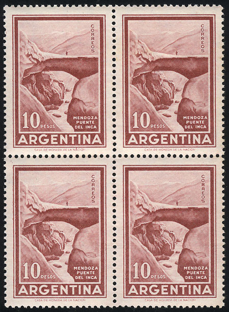 Lot 535 - Argentina general issues -  Guillermo Jalil - Philatino Auction # 2550 ARGENTINA: General sale with lots at very low starts!