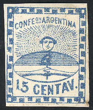 Lot 36 - Argentina confederation - Guillermo Jalil - Philatino Auction # 2550 ARGENTINA: General sale with lots at very low starts! Lot 36 - Argentina confederation - Guillermo Jalil - Philatino Auction # 2550 ARGENTINA: General sale with lots at very low starts!