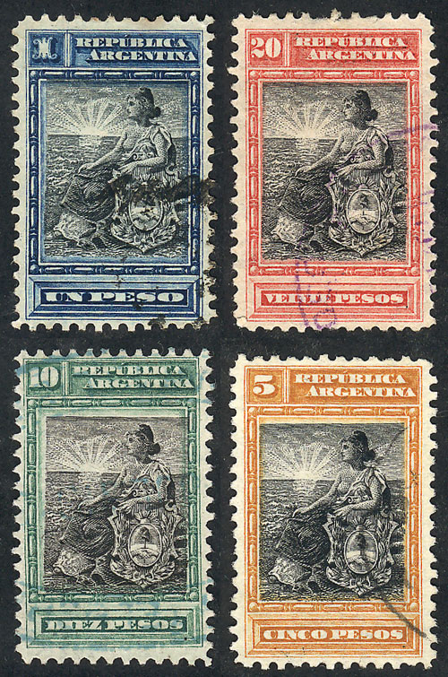 Lot 181 - Argentina general issues -  Guillermo Jalil - Philatino Auction # 2550 ARGENTINA: General sale with lots at very low starts!