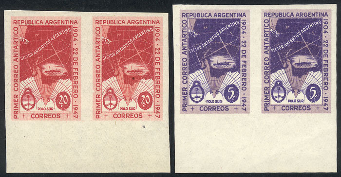 Lot 424 - Argentina general issues -  Guillermo Jalil - Philatino Auction # 2550 ARGENTINA: General sale with lots at very low starts!