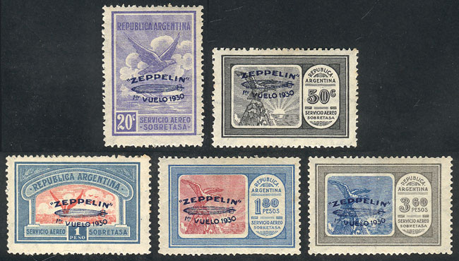 Lot 765 - Argentina airmail -  Guillermo Jalil - Philatino Auction # 2550 ARGENTINA: General sale with lots at very low starts!