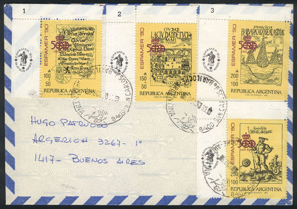 Lot 820 - Argentina general issues -  Guillermo Jalil - Philatino Auction # 2605 ARGENTINA: Very good selection of interesting lots with very low prices!