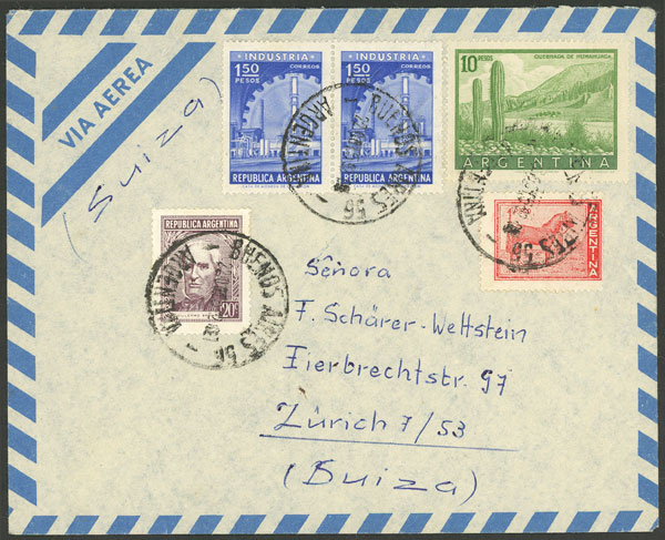 Lot 1171 - Argentina postal history - Guillermo Jalil - Philatino Auction # 2605 ARGENTINA: Very good selection of interesting lots with very low prices! Lot 1171 - Argentina postal history - Guillermo Jalil - Philatino Auction # 2605 ARGENTINA: Very good selection of interesting lots with very low prices!