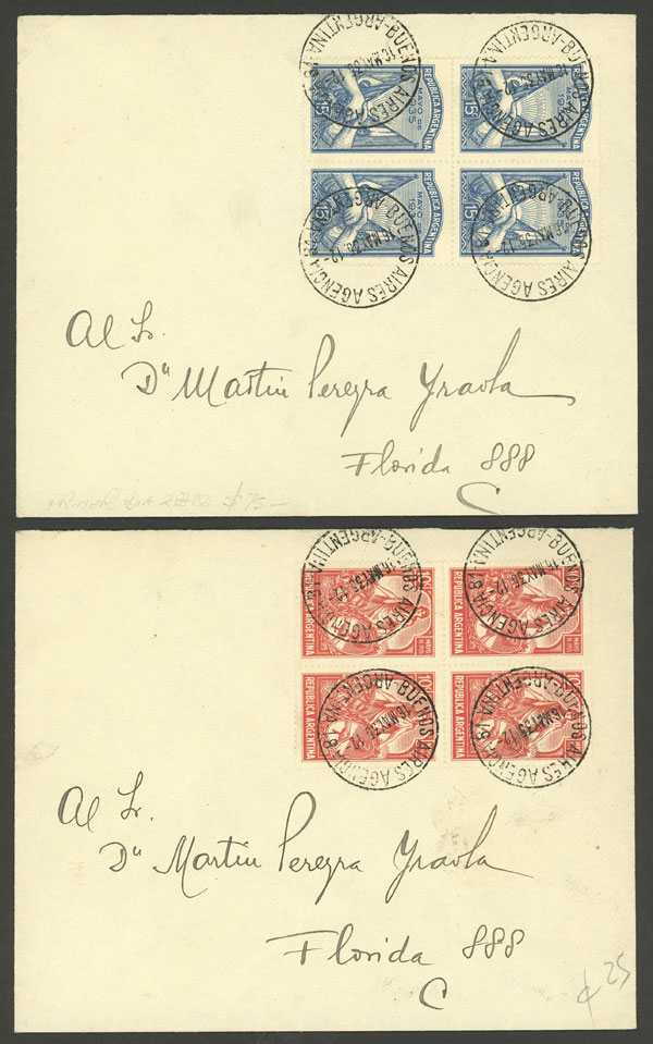 Lot 1147 - Argentina postal history - Guillermo Jalil - Philatino Auction # 2605 ARGENTINA: Very good selection of interesting lots with very low prices! Lot 1147 - Argentina postal history - Guillermo Jalil - Philatino Auction # 2605 ARGENTINA: Very good selection of interesting lots with very low prices!