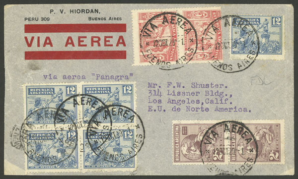 Lot 1138 - Argentina postal history - Guillermo Jalil - Philatino Auction # 2605 ARGENTINA: Very good selection of interesting lots with very low prices! Lot 1138 - Argentina postal history - Guillermo Jalil - Philatino Auction # 2605 ARGENTINA: Very good selection of interesting lots with very low prices!