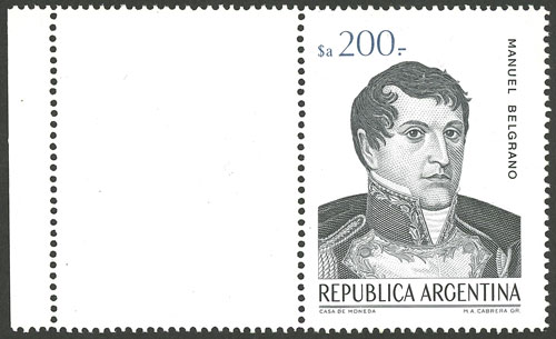 Lot 811 - Argentina general issues -  Guillermo Jalil - Philatino Auction # 2605 ARGENTINA: Very good selection of interesting lots with very low prices!