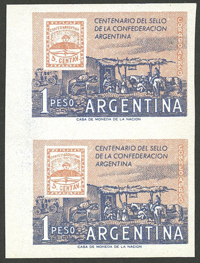 Lot 642 - Argentina general issues -  Guillermo Jalil - Philatino Auction # 2605 ARGENTINA: Very good selection of interesting lots with very low prices!