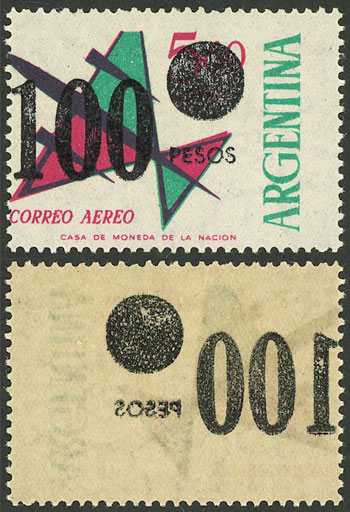 Lot 770 - Argentina general issues -  Guillermo Jalil - Philatino Auction # 2605 ARGENTINA: Very good selection of interesting lots with very low prices!