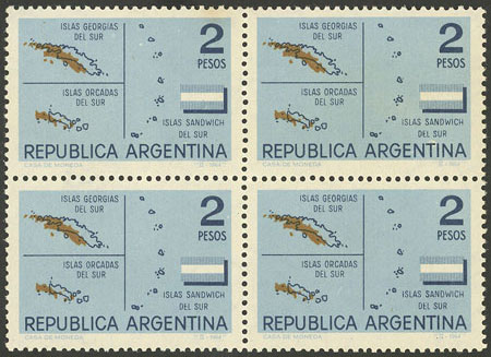 Lot 714 - Argentina general issues -  Guillermo Jalil - Philatino Auction # 2605 ARGENTINA: Very good selection of interesting lots with very low prices!