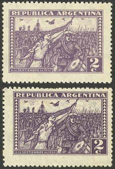 Lot 372 - Argentina general issues -  Guillermo Jalil - Philatino Auction # 2605 ARGENTINA: Very good selection of interesting lots with very low prices!