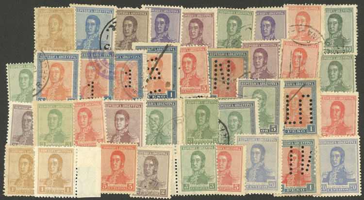 Lot 296 - Argentina general issues - Guillermo Jalil - Philatino Auction # 2605 ARGENTINA: Very good selection of interesting lots with very low prices! Lot 296 - Argentina general issues - Guillermo Jalil - Philatino Auction # 2605 ARGENTINA: Very good selection of interesting lots with very low prices!