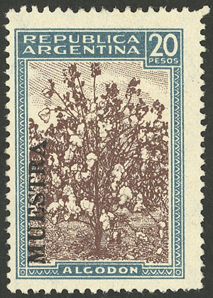 Lot 433 - Argentina general issues -  Guillermo Jalil - Philatino Auction # 2605 ARGENTINA: Very good selection of interesting lots with very low prices!