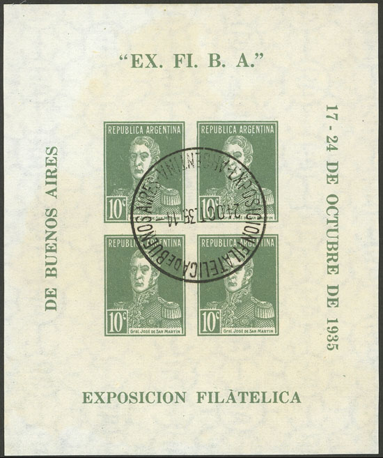 Lot 923 - Argentina souvenir sheets - Guillermo Jalil - Philatino Auction # 2605 ARGENTINA: Very good selection of interesting lots with very low prices! Lot 923 - Argentina souvenir sheets - Guillermo Jalil - Philatino Auction # 2605 ARGENTINA: Very good selection of interesting lots with very low prices!