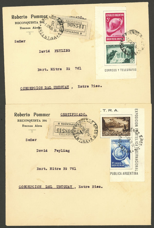 Lot 497 - Argentina general issues - Guillermo Jalil - Philatino Auction # 2605 ARGENTINA: Very good selection of interesting lots with very low prices! Lot 497 - Argentina general issues - Guillermo Jalil - Philatino Auction # 2605 ARGENTINA: Very good selection of interesting lots with very low prices!