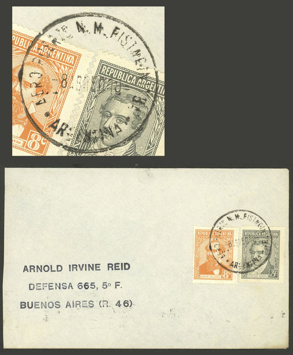 Lot 1161 - Argentina postal history - Guillermo Jalil - Philatino Auction # 2605 ARGENTINA: Very good selection of interesting lots with very low prices! Lot 1161 - Argentina postal history - Guillermo Jalil - Philatino Auction # 2605 ARGENTINA: Very good selection of interesting lots with very low prices!