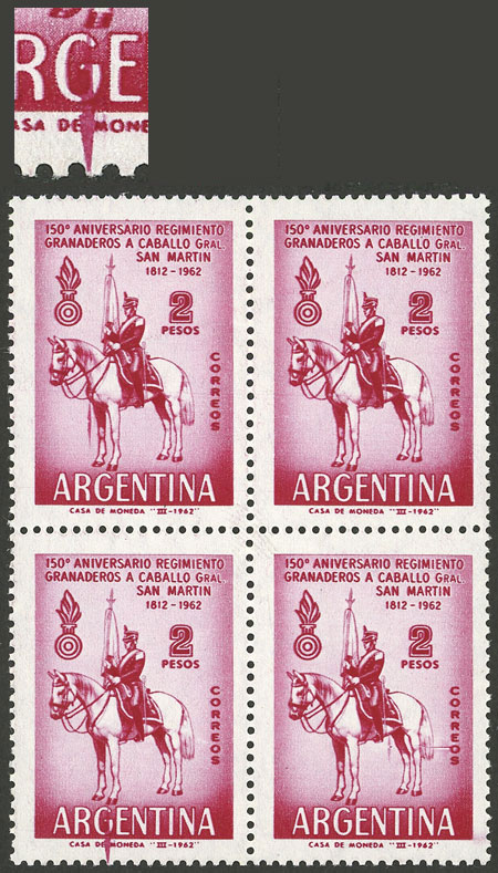 Lot 709 - Argentina general issues -  Guillermo Jalil - Philatino Auction # 2605 ARGENTINA: Very good selection of interesting lots with very low prices!