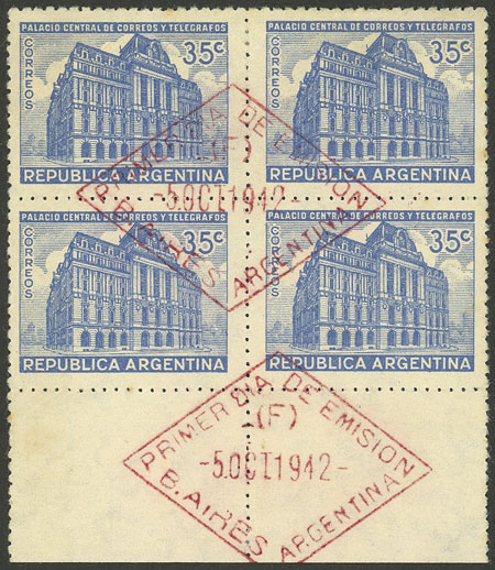 Lot 536 - Argentina general issues - Guillermo Jalil - Philatino Auction # 2605 ARGENTINA: Very good selection of interesting lots with very low prices! Lot 536 - Argentina general issues - Guillermo Jalil - Philatino Auction # 2605 ARGENTINA: Very good selection of interesting lots with very low prices!