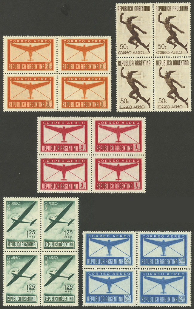 Lot 502 - Argentina general issues - Guillermo Jalil - Philatino Auction # 2605 ARGENTINA: Very good selection of interesting lots with very low prices! Lot 502 - Argentina general issues - Guillermo Jalil - Philatino Auction # 2605 ARGENTINA: Very good selection of interesting lots with very low prices!