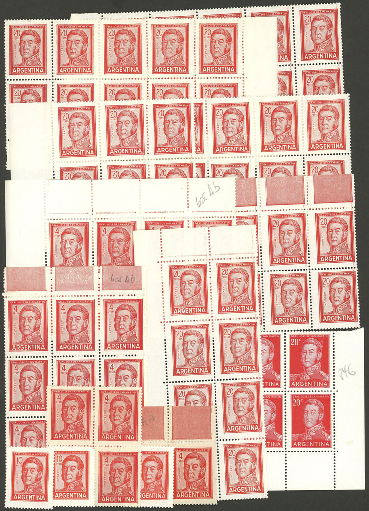 Lot 663 - Argentina general issues - Guillermo Jalil - Philatino Auction # 2605 ARGENTINA: Very good selection of interesting lots with very low prices! Lot 663 - Argentina general issues - Guillermo Jalil - Philatino Auction # 2605 ARGENTINA: Very good selection of interesting lots with very low prices!