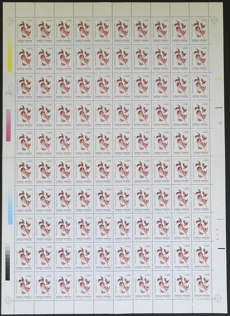 Lot 809 - Argentina general issues -  Guillermo Jalil - Philatino Auction # 2605 ARGENTINA: Very good selection of interesting lots with very low prices!