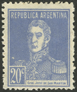 Lot 360 - Argentina general issues -  Guillermo Jalil - Philatino Auction # 2605 ARGENTINA: Very good selection of interesting lots with very low prices!