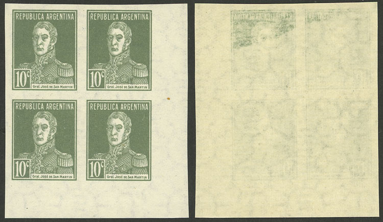 Lot 396 - Argentina general issues -  Guillermo Jalil - Philatino Auction # 2605 ARGENTINA: Very good selection of interesting lots with very low prices!