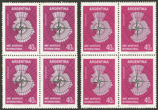 Lot 641 - Argentina general issues -  Guillermo Jalil - Philatino Auction # 2605 ARGENTINA: Very good selection of interesting lots with very low prices!
