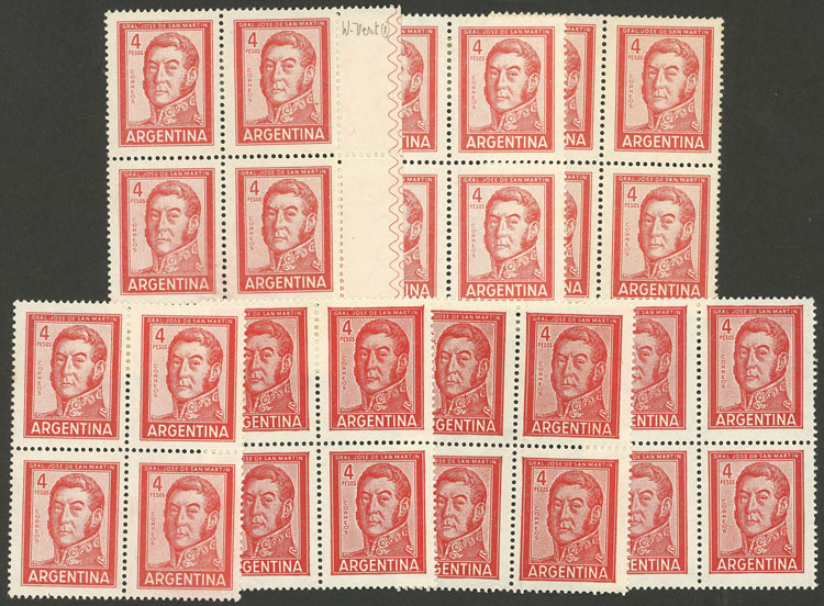Lot 662 - Argentina general issues - Guillermo Jalil - Philatino Auction # 2605 ARGENTINA: Very good selection of interesting lots with very low prices! Lot 662 - Argentina general issues - Guillermo Jalil - Philatino Auction # 2605 ARGENTINA: Very good selection of interesting lots with very low prices!