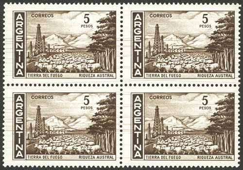 Lot 753 - Argentina general issues -  Guillermo Jalil - Philatino Auction # 2605 ARGENTINA: Very good selection of interesting lots with very low prices!