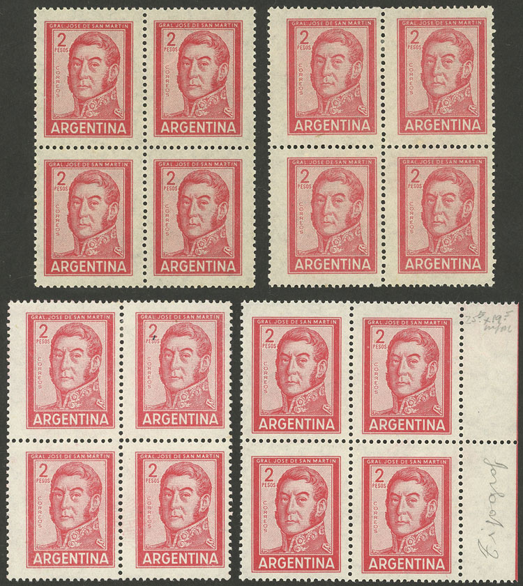 Lot 657 - Argentina general issues - Guillermo Jalil - Philatino Auction # 2605 ARGENTINA: Very good selection of interesting lots with very low prices! Lot 657 - Argentina general issues - Guillermo Jalil - Philatino Auction # 2605 ARGENTINA: Very good selection of interesting lots with very low prices!