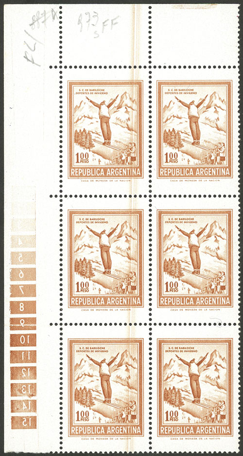 Lot 759 - Argentina general issues -  Guillermo Jalil - Philatino Auction # 2605 ARGENTINA: Very good selection of interesting lots with very low prices!