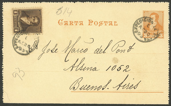 Lot 1025 - Argentina Postal stationery - Guillermo Jalil - Philatino Auction # 2605 ARGENTINA: Very good selection of interesting lots with very low prices! Lot 1025 - Argentina Postal stationery - Guillermo Jalil - Philatino Auction # 2605 ARGENTINA: Very good selection of interesting lots with very low prices!