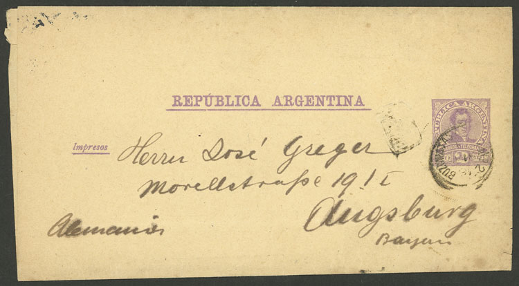 Lot 1030 - Argentina Postal stationery -  Guillermo Jalil - Philatino Auction # 2605 ARGENTINA: Very good selection of interesting lots with very low prices!