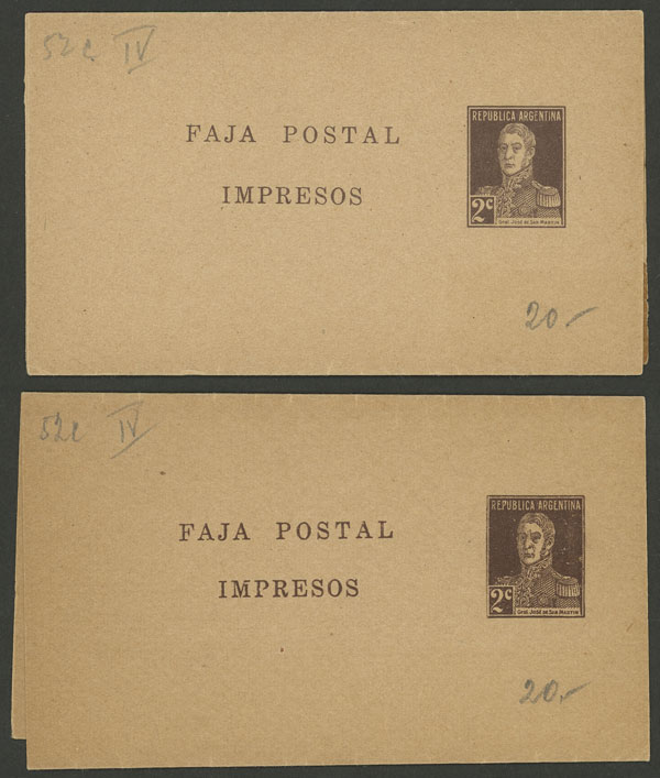 Lot 1037 - Argentina Postal stationery -  Guillermo Jalil - Philatino Auction # 2605 ARGENTINA: Very good selection of interesting lots with very low prices!