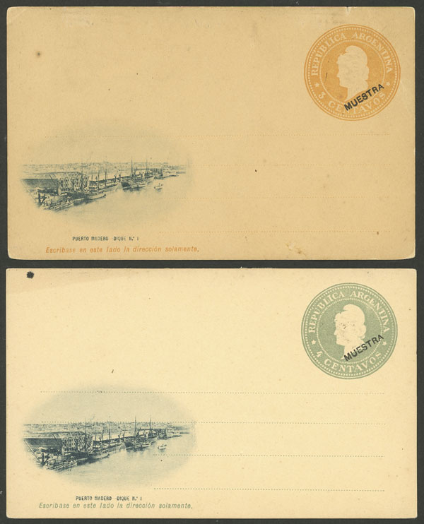 Lot 1070 - Argentina Postal stationery - Guillermo Jalil - Philatino Auction # 2605 ARGENTINA: Very good selection of interesting lots with very low prices! Lot 1070 - Argentina Postal stationery - Guillermo Jalil - Philatino Auction # 2605 ARGENTINA: Very good selection of interesting lots with very low prices!