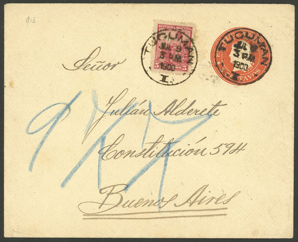 Lot 1043 - Argentina Postal stationery -  Guillermo Jalil - Philatino Auction # 2605 ARGENTINA: Very good selection of interesting lots with very low prices!