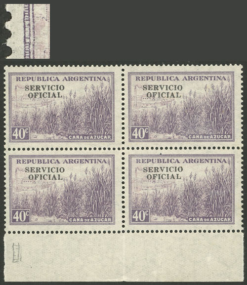 Lot 986 - Argentina official stamps -  Guillermo Jalil - Philatino Auction # 2605 ARGENTINA: Very good selection of interesting lots with very low prices!