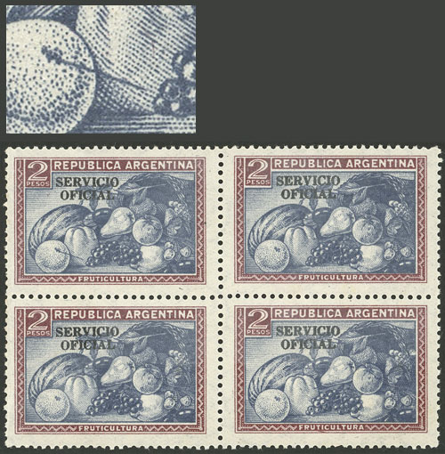 Lot 989 - Argentina official stamps -  Guillermo Jalil - Philatino Auction # 2605 ARGENTINA: Very good selection of interesting lots with very low prices!